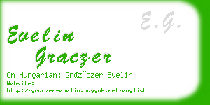 evelin graczer business card